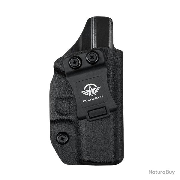 Holster ceinture Glock 43/43X POLE.CRAFT IWB droitier - Droite