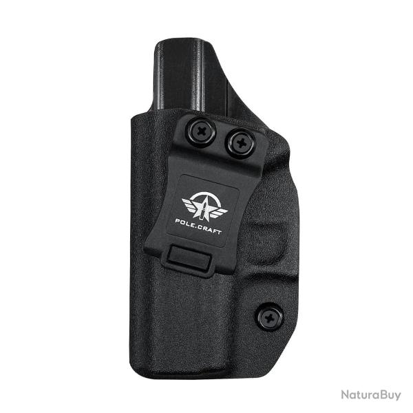 Holster ceinture Glock 43/43X POLE.CRAFT IWB droitier - Gauche