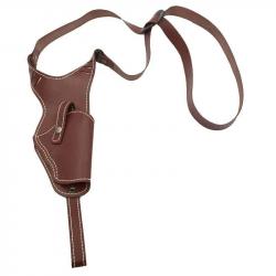 Holster d'épaule pistolet JR-022 JARHEAD cuir - Marron