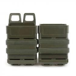 Porte-chargeur tactique M4 5.56 CLUSGO Fast Molle - Vert armée