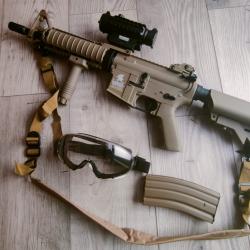 Réplique airsoft AEG LT-02C GEN2 MK18 MOD0 Dual Tone pack complet