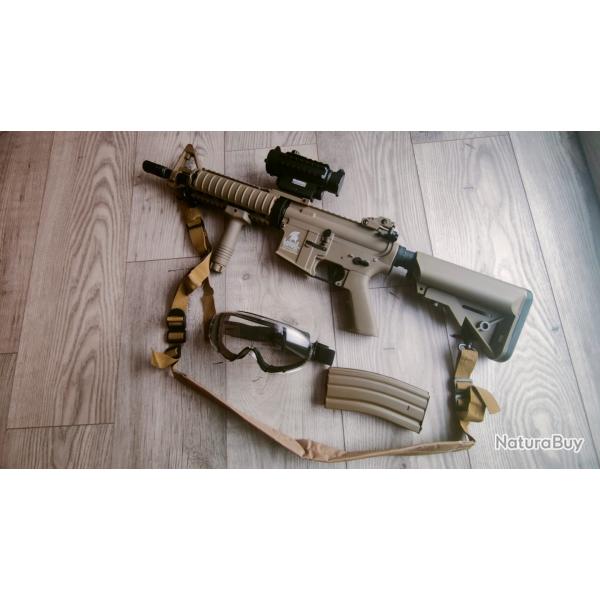 Rplique airsoft AEG LT-02C GEN2 MK18 MOD0 Dual Tone pack complet