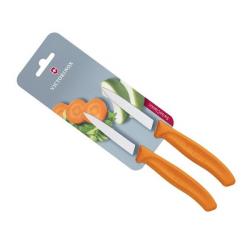 6.7606.L119B 2 couteaux d'office Flashy Victorinox Swiss Classic