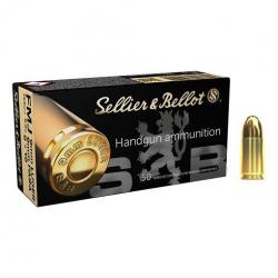 Munitions Sellier & Bellot 9x19 FMJ 124gr x50