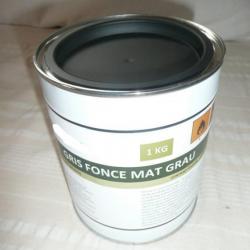 Pot de 1 kg  peinture gris foncé mat LUFTWAFFE WW2 PANZERDIVISION