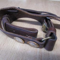 Bretelle cuir UNCLE MIKE'S "Western"