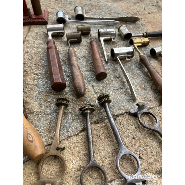 Lot Outils de Recharge Cartouches de Chasse