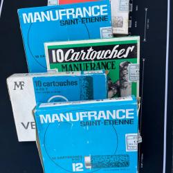 Boîtes vides Manufrance-Saint Étienne