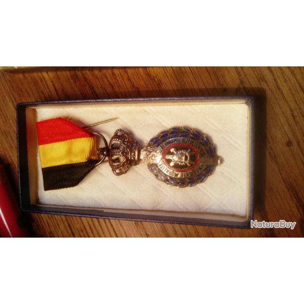 medaille du travail Belge