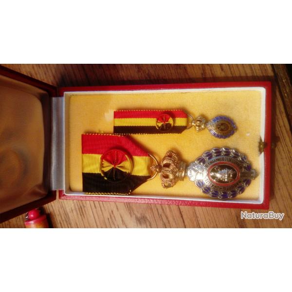 medaille du travail Belge 2