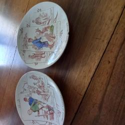 Assiettes parlantes chasse