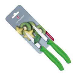 6.7636.L114B 2 couteaux d'office crantés Flashy Victorinox Swiss Classic 8cm