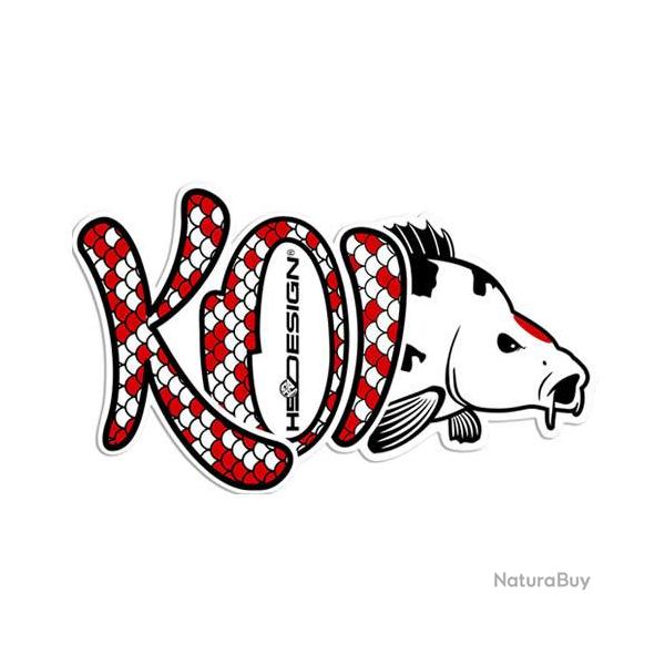 Autocollant Hotspot Design Koi 20x12cm