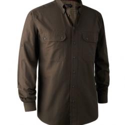 WAHOO - Chemise DEERHUNTER REYBURN BAMBOO Verte khaki