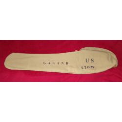 HOUSSE - FUSIL GARAND US - REPRODUCTION (TWEEDIES 1943) TOILE - MARQUAGES GARAND + 270W - OCCASION