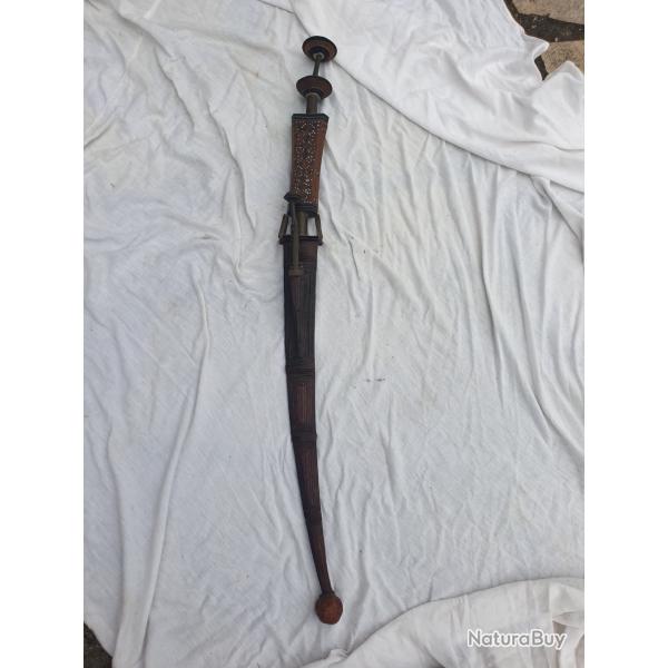 Grand sabre africain ethnique tribal