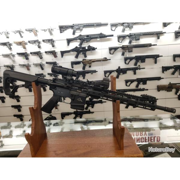 Alpen Arms STG15 BLACK 223 rem 16" Occasion + HOLOSUN + MAGNIFAIR