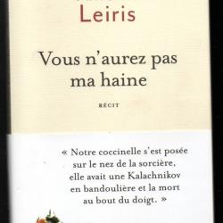 vous n'aurez pas ma haine d'antoine leiris , bataclan