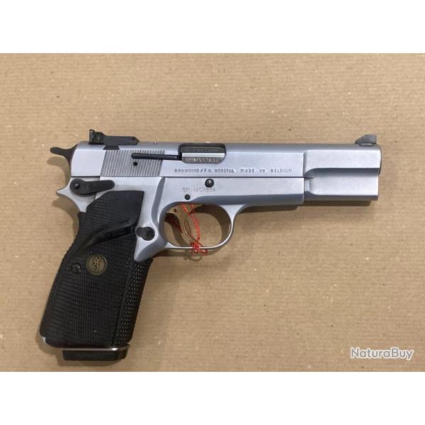 pistolet Browning GP35 MK III S hausse rglable calibre 9 para.