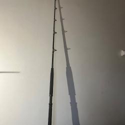 1 canne traîne mitchell overseas 40/80 lbs  pêche mer occasion