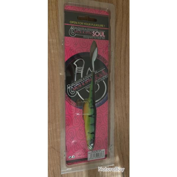 Leurre souple a palette volkien soul 130mm fire tiger