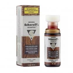 Huile SCHAFTOL pour bois teinte foncé 50 ml