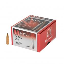 OGIVES HORNADY 30 CAL.308 168GR BTHP MATCH PAR 100