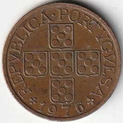 Pièce de Monnaie Portugal 1 Escudo 1976