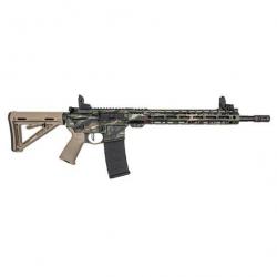 Carabine PSA Custom 16" M4 5.56, Tiger Stripe Camo Tan