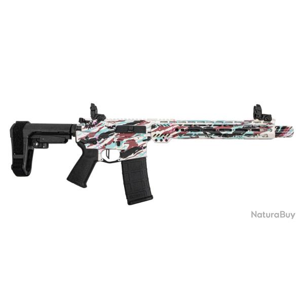 Carabine PSA Custom 11.5" 5.56 Nato, 80's Vibe Camo