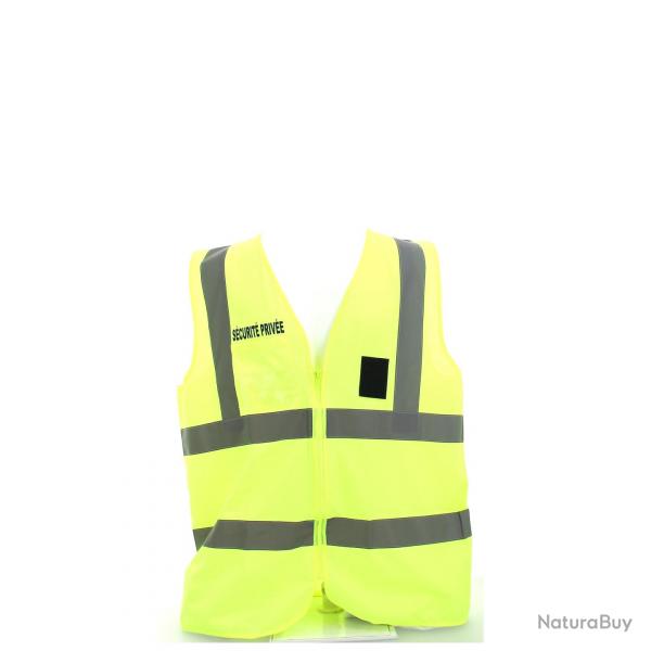Gilet "Scurit Prive" Jaune / Orange / Noir EN 471 noir T2: L/XL