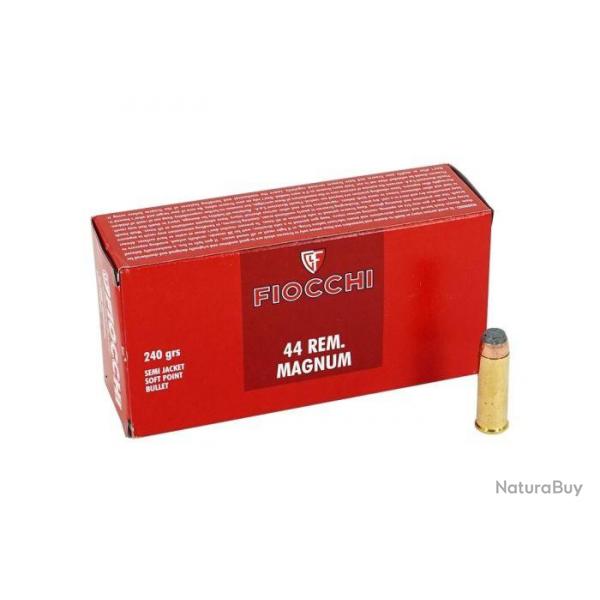 FIOCCHI - Cartouche C.44 Mag SJSP 240gr (x50)