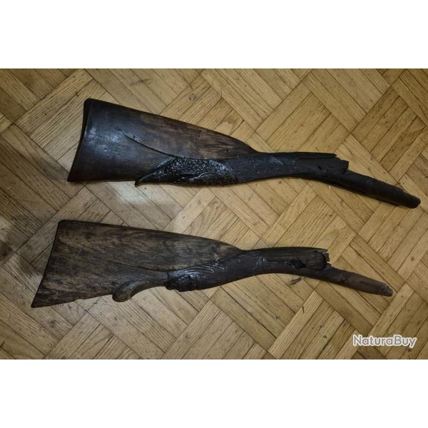 Lot de crosses et platines