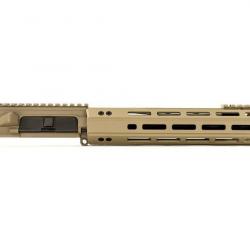 Upper complet 10'' FDE pour carabine semi auto type AR15 cal .300 Blackout M-Lok