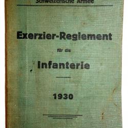 MANUEL d'INFANTERIE de l'ARMEE SUISSE DE 1930.  /9268