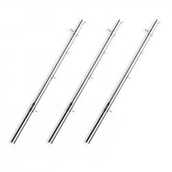 Pack de 3 cannes Black Widow Carp 3M 3,5LBS Daiwa