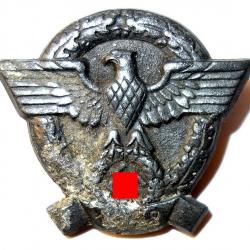 INSIGNE ALLEMAND DE POLIZEI de la SECONDE GUERRE.  /9232