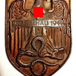 PLAQUE DE MANCHE de « WARSCHAUSCHILD » de la SECONDE GUERRE.  /9243