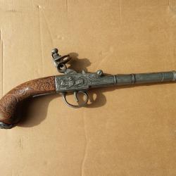 Réplique de pistolet à silex LONDON 1776 pour décoration