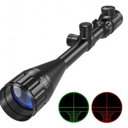 Lunette de tir bestsight 6-24x50 longue portée de chasse, réticule rouge/vert