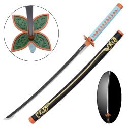 KATANA DECO LAME ACIER ET LED MOTIF DEMON SLAYER ZS658GD