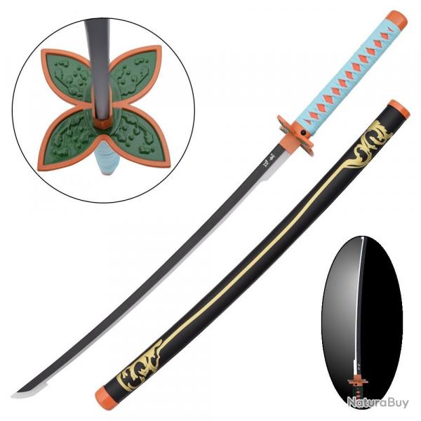 KATANA DECO LAME ACIER ET LED MOTIF DEMON SLAYER ZS658GD