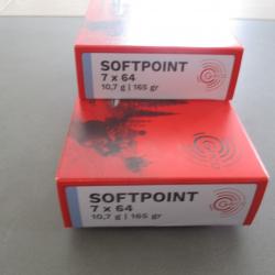 balles Geco SOFTPOINT Calibre 7/64