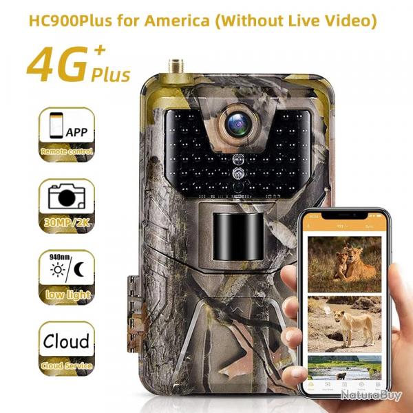 HC900Plus-Camra de chasse , vido 2K, 30fps, 4G, 30MP - LIVRAISON GRATUITE !!!