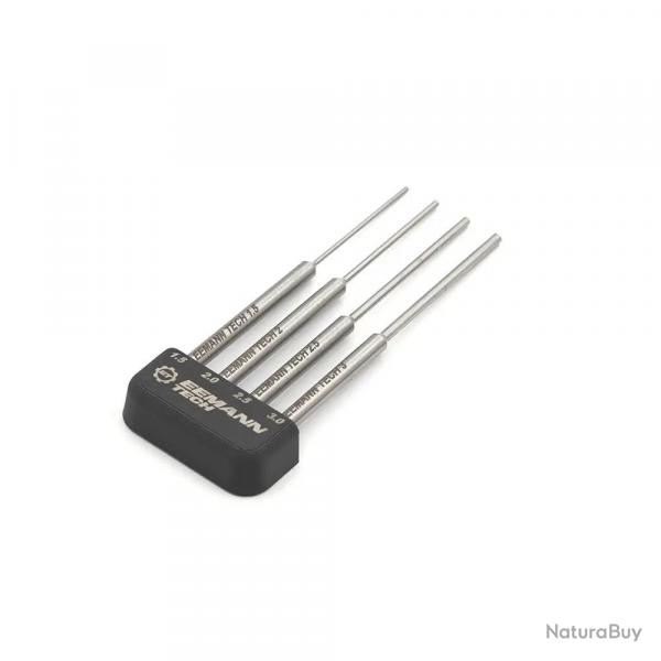 Eemann Chasses Goupilles Armurier Tech Gunsmith's Punch Set - 4pcs.