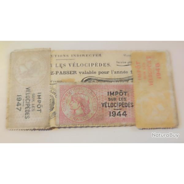 Laissez passer  vlocipde 1944