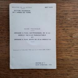 Guide technique grenade à fusil