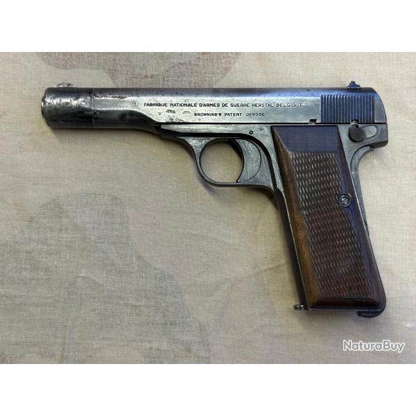 pistolet BROWNING 1910/22 - 7,65 mm - WW2