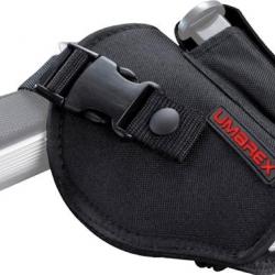 HOLSTER RETENT. SANGLE PORTE-CHARG, MOYEN PIST (TP50/HDP50, CP88/99, 1911, M92, "UMAREX"