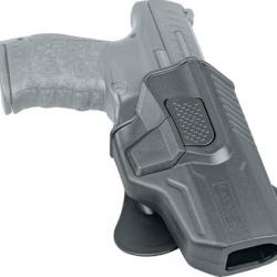 HOLSTER PADDLE RETENTION BOUTON "UMAREX" WALTHER PPQ
